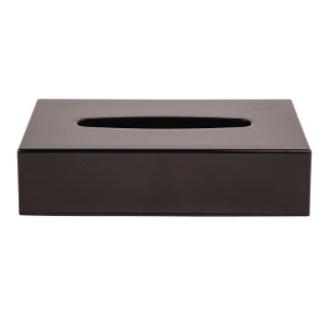 Rectangular Black Tissue Box - Bolero - Fourniresto