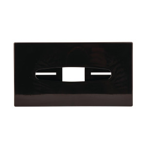 Rectangular Black Tissue Box - Bolero - Fourniresto