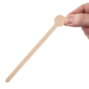 Biodegradable Wooden Cocktail Stirrers 150mm - Pack of 100 - Fiesta Green - Fourniresto