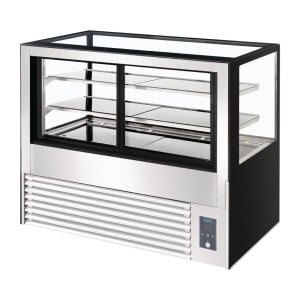 Kühlvitrine Rückseitiger Service Serie U - 485 L - Polar