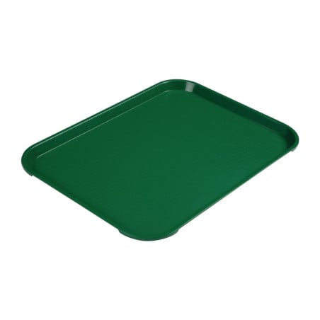 Rectangular Green Polypropylene Fast Food Tray 410mm - Cambro - Fourniresto