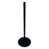 Black Flat Top Welcome Post Sold Individually - Bolero - Fourniresto