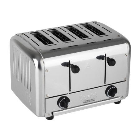 Toaster Caterer 4 Scheiben aus Edelstahl -Dualit - Fourniresto