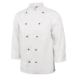 Kochjacke Unisex Chicago Langarm Weiß Größe XL - Whites Chefs Clothing - Fourniresto