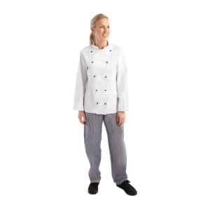 Kochjacke Unisex Chicago Langarm Weiß Größe Xxl - Whites Chefs Clothing - Fourniresto