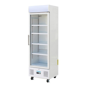 White Positive Refrigerated Display Case Series G - 336 L - Polar - Fourniresto