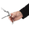 Stainless Steel Double Lever Corkscrew - FourniResto - Fourniresto