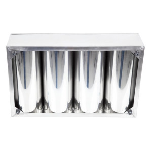 Stainless Steel Cutlery Tray - 4 Compartments - Olympia - Fourniresto