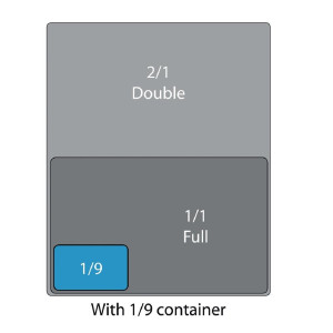 Luftdichter Polypropylen-Deckel - GN 1/9 - Cambro - Fourniresto