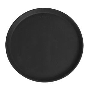 Round Non-Slip Fiberglass Service Tray Camtread Black Ø 355mm - Cambro - Fourniresto