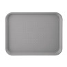 Plastic Gray Fast Food Tray - Olympia KRISTALLON - Fourniresto