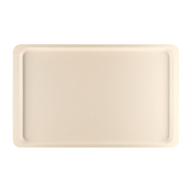 Plateau de Service en Polyester GN1/1 530x325mm Beige - Roltex - Fourniresto