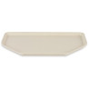 Tray in Trapezoid Polyester 500x325mm Beige - Roltex - Fourniresto