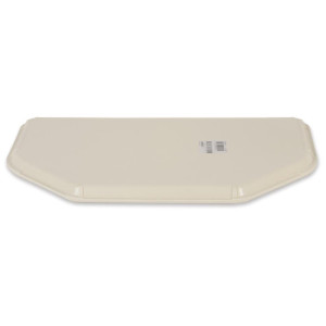 Tray in Trapezoid Polyester 500x325mm Beige - Roltex - Fourniresto