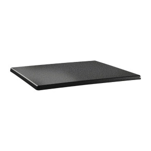 Plateau De Table Rectangulaire Classic Line Anthracite - L 1200 x P 800 mm  - Topalit