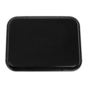 Plateau Rectangulaire Antidérapant en Fibre de Verre EpicTread Noir 350mm - Cambro - Fourniresto