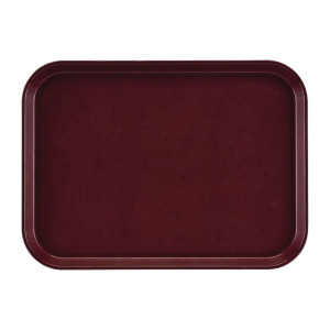 Rechteckiges rutschfestes Tablett aus Glasfaser EpicTread Bordeaux 350mm - Cambro - Fourniresto