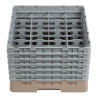 Casier À Verres 16 Compartiments Camrack Beige-L 500 x P 500mm - Cambro