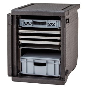 Front Loading EPP Container with Adjustable Slides - 155 L - Cambro