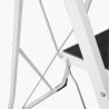 Folding 3-Step Ladder - Vogue - Fourniresto