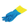 Waterproof Light Chemical Protection Blue and Yellow Gloves Mapa 405 - Size L - Mapa