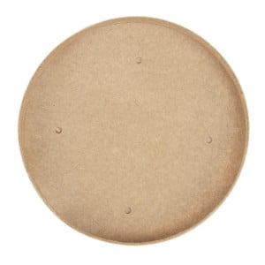 Deckel für mikrowellengeeignete, recycelbare Kraft-Suppenschalen 225ml und 350ml - Packung mit 500 - Colpac