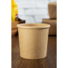 Recycelbare mikrowellengeeignete Kraft-Suppenschalen 350ml - Packung mit 500 - Colpac