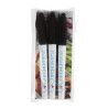 Permanente Schwarze Lebensmittelmarker - Set von 3 - FourniResto