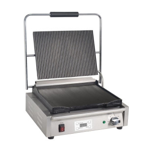 Grand Grill De Contact Simple Rainuré et Lisse - Buffalo