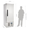 Positive Kühlschrank 1 Tür Slimline Serie G - 440L- Polar