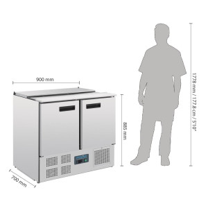 Kühlsalatbar - 240L - Polar - Fourniresto