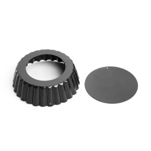 Deep Fluted Non-Stick Quiche Mold - Ø 100mm - Vogue