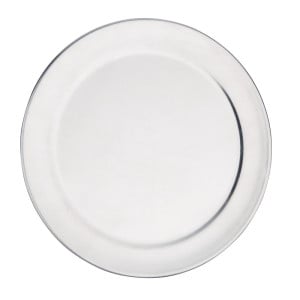 Aluminium-Pizzablech mit breitem Rand - Ø200mm - Vogue - Fourniresto