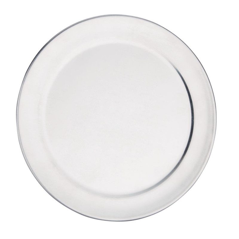 Aluminum pizza plate with wide rim - Ø200mm - Vogue - Fourniresto