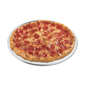 Aluminium-Pizzablech mit breitem Rand - Ø200mm - Vogue - Fourniresto