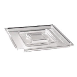 Square Transparent Float Lid - 190 X 190mm - APS - Fourniresto