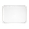 Plateau Fast Food En Plastique  Blanc 345 X 265Mm - Olympia KRISTALLON - Fourniresto