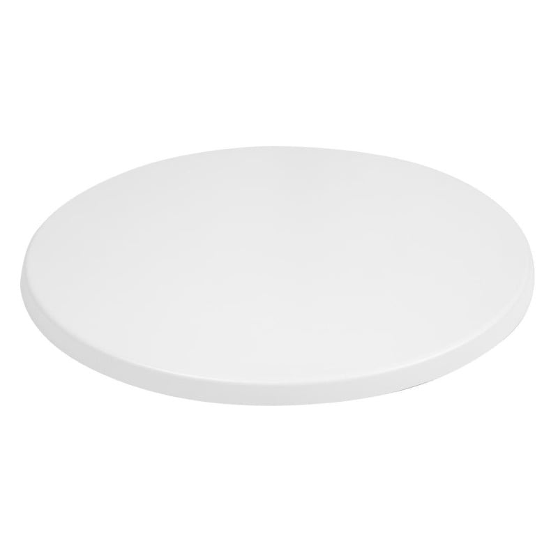 Plateau De Table Rond Blanc - Ø 600mm- Bolero