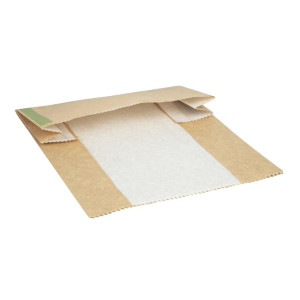 Compostable Kraft Panini Bags - Pack of 500 - Vegware