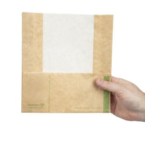 Sachets Panini Kraft Compostables - Lot de 500 - Vegware