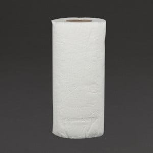 White 2-Ply Paper Towel - L 11.5 m - Pack of 24 - Jantex