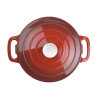 Round Red Casserole Dish - 3.2L - Vogue