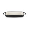 Rectangular Black Cast Iron Dish - 1.8 L - Vogue