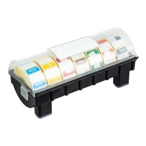 Removable Color Code Labels with Dispenser - Vogue