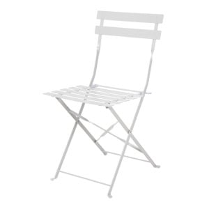 Stuhl für die Terrasse aus Stahl - Grau - Set von 2 - Bolero - Fourniresto