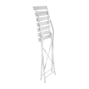 Stuhl für die Terrasse aus Stahl - Grau - Set von 2 - Bolero - Fourniresto