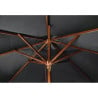 Square Black Parasol - L 2500mm - Bolero