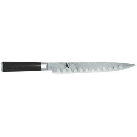 Damas Shun 23 cm Kai Ham Knife with Hollow Edge Blade