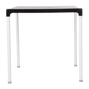 Square table with black aluminum legs 750mm - Bolero - Fourniresto