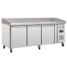 U Series Pastry Counter 3 Doors With Marble Worktop - Polar